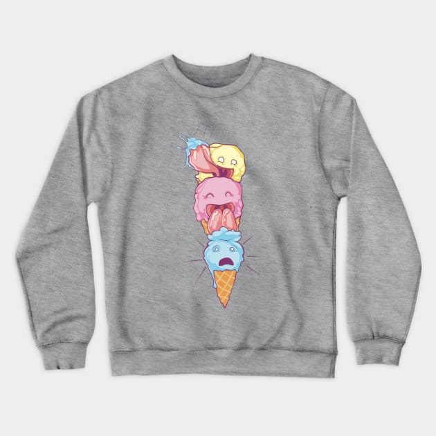 icecream Crewneck Sweatshirt by FAawRay